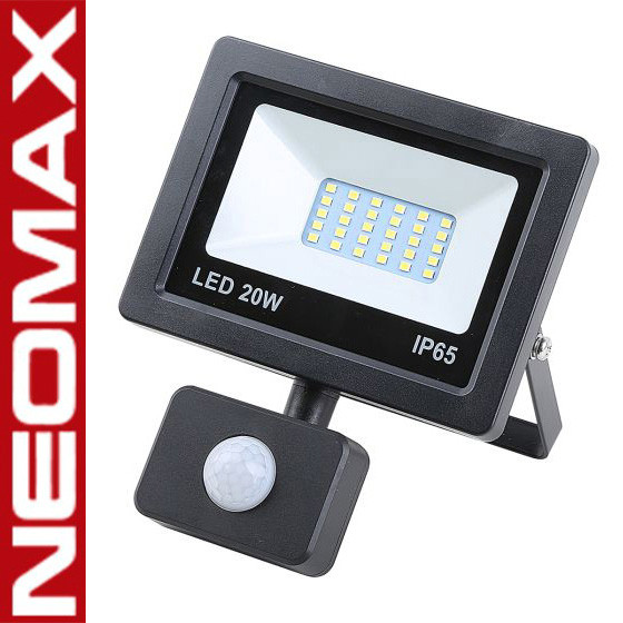 LED ПРОЖЕКТОР 20 W+ Датчик движения NEOMAX