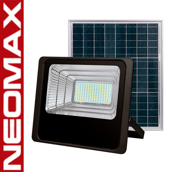 LED ПРОЖЕКТОР с солнечной панелью 25 W NEOMAX